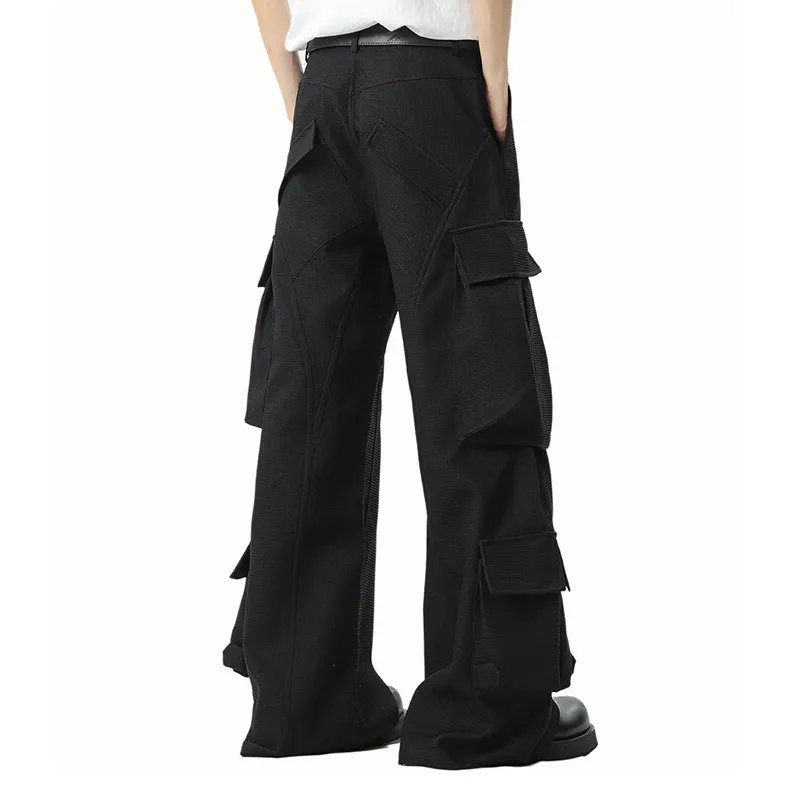 RVANGUARD Casual Pants Unisex Black-1