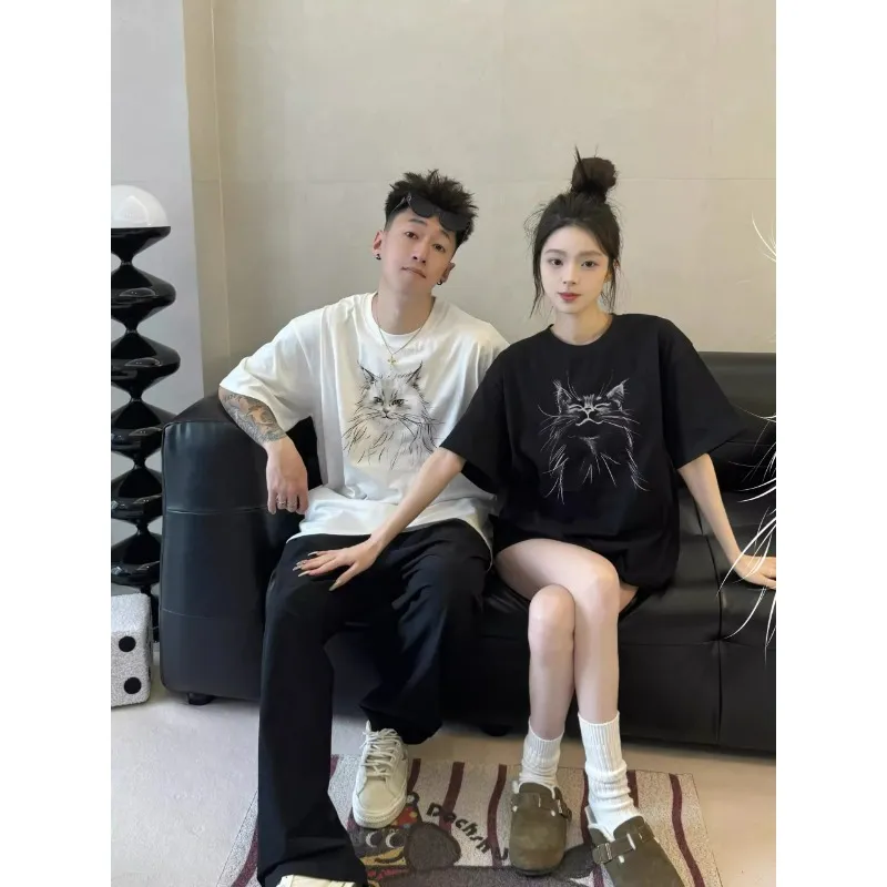 PAINT STAIN Minimalist Style T Shirt Unisex-11