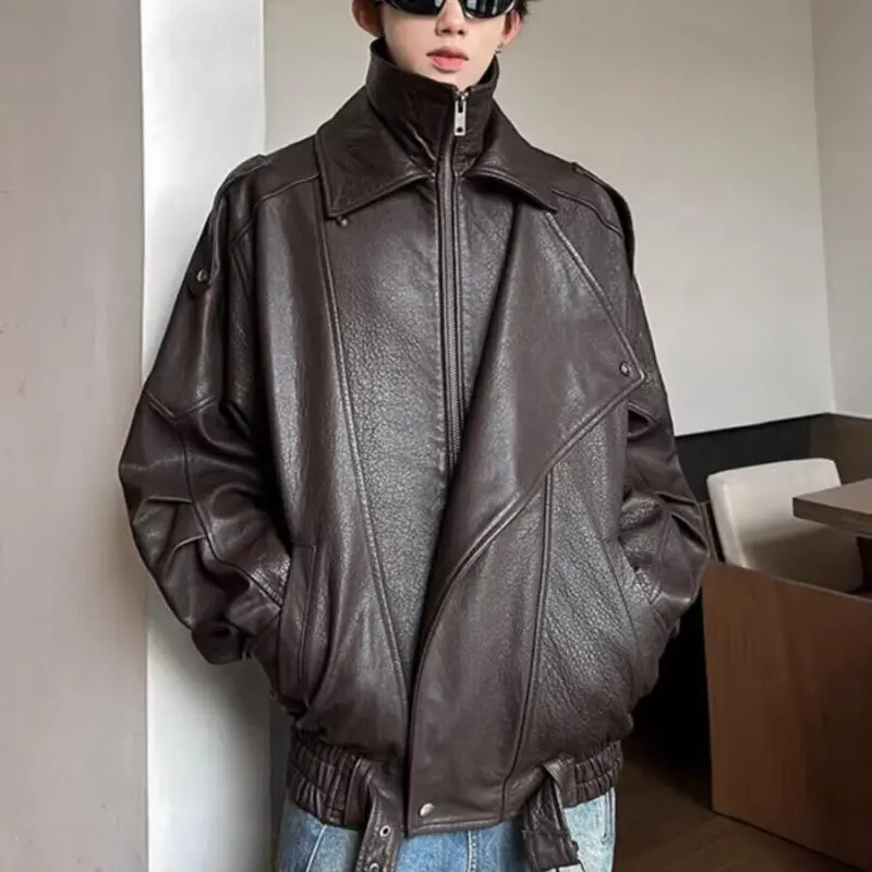 RVANGUARD Leather Jacket Unisex-1