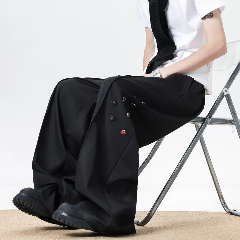 RVANGUARD Casual Pants Unisex Black-2