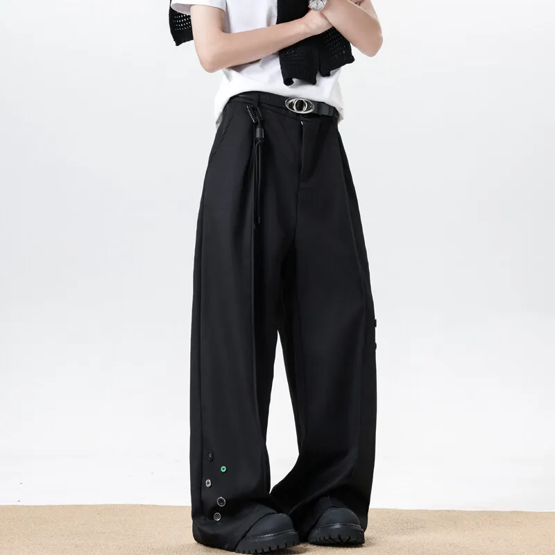 RVANGUARD Casual Pants Unisex Black-3