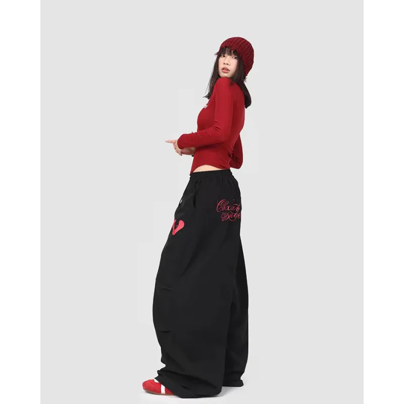 RVANGUARD Casual Pants Unisex Black-2