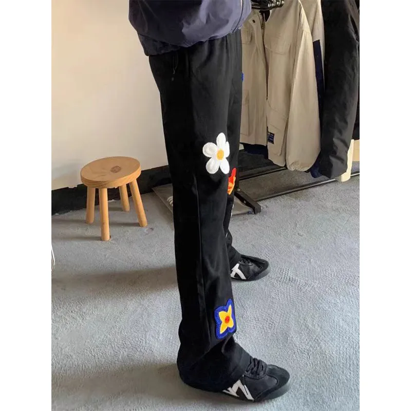 RVANGUARD Casual Pants Unisex Black-2