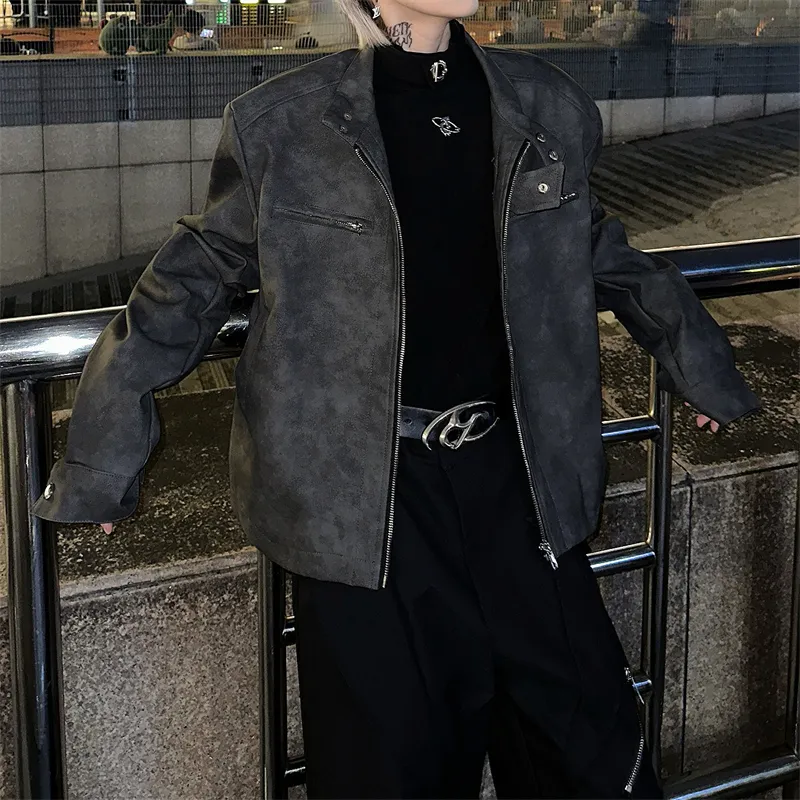 RVANGUARD Leather Jacket Unisex-11