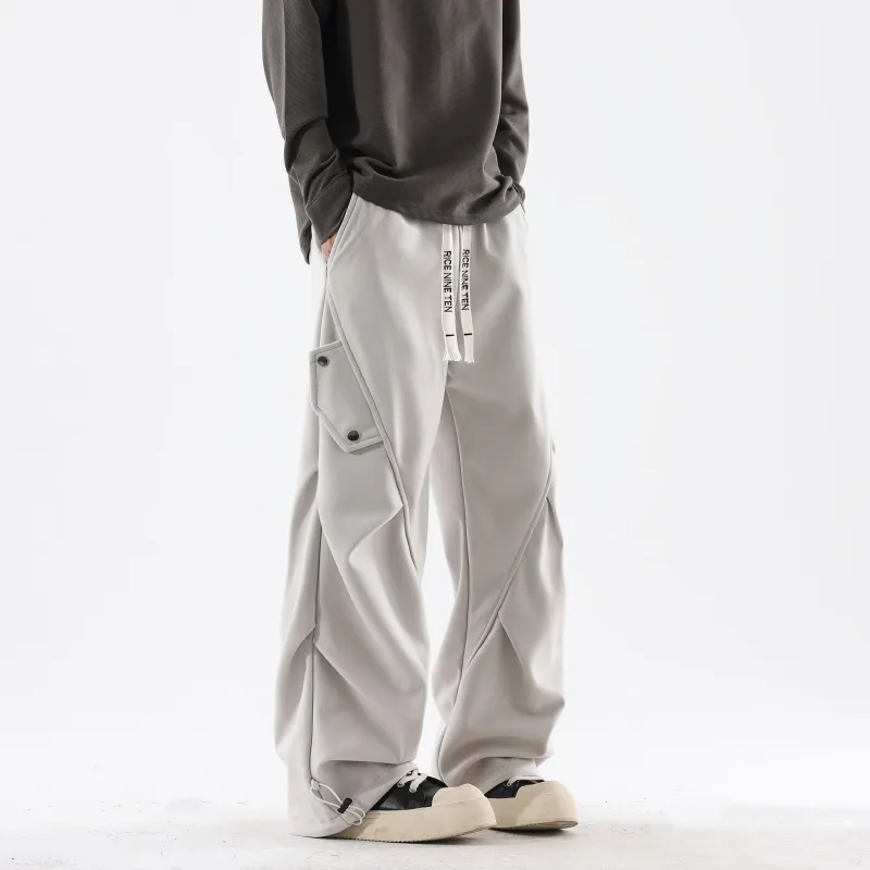 RICE NINE TEN Casual Pants Unisex-2