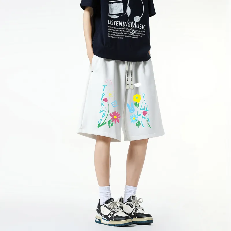 RICE NINE TEN Casual Shorts Unisex-14