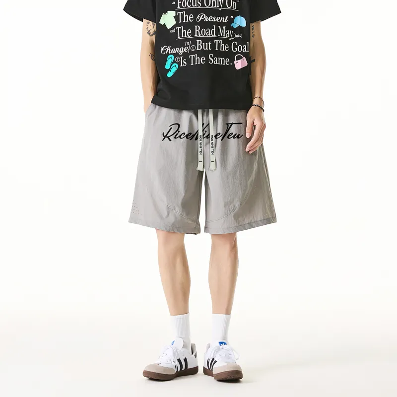 RICE NINE TEN Casual Shorts Unisex-9