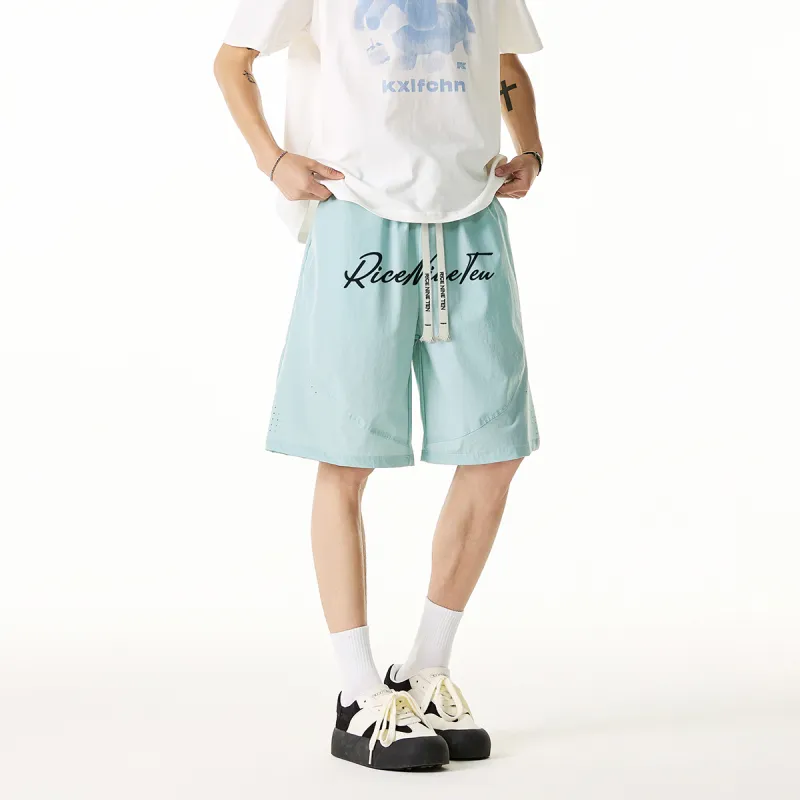 RICE NINE TEN Casual Shorts Unisex-16