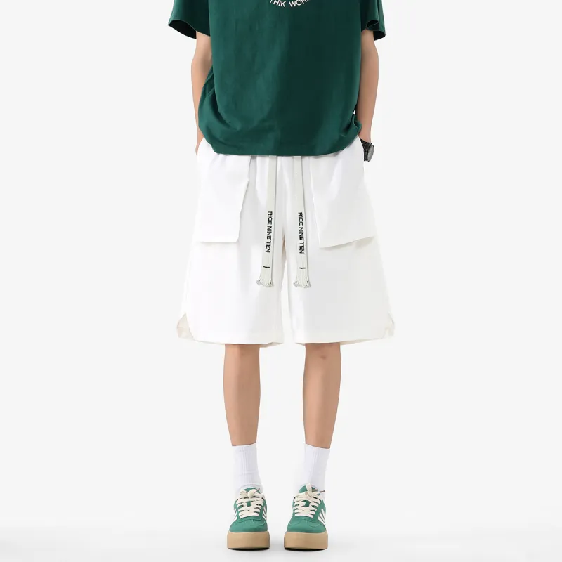 RICE NINE TEN Casual Shorts Unisex-1