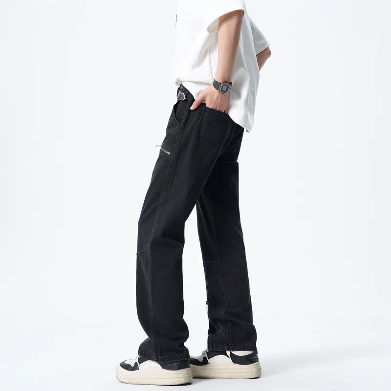 RICE NINE TEN Jeans Unisex Black-4