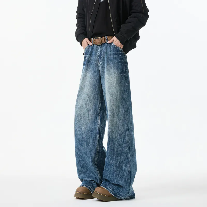 RICE NINE TEN Jeans Unisex Blue-2