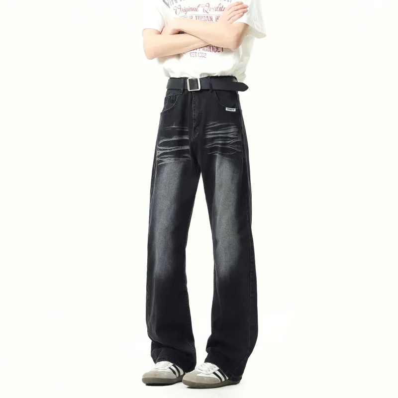 RICE NINE TEN Jeans Unisex Black-2
