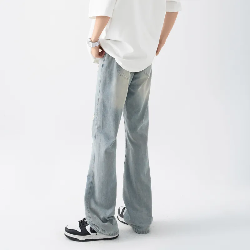 RICE NINE TEN Jeans Unisex Light Blue-3