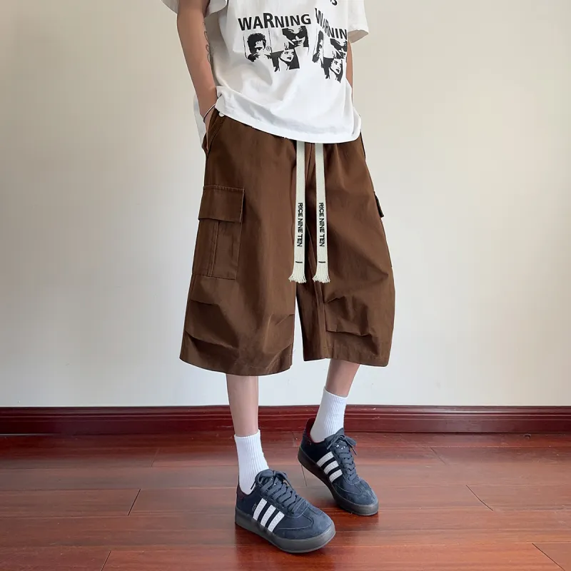 RICE NINE TEN Casual Shorts Unisex-12