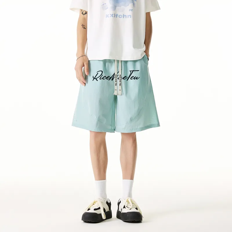 RICE NINE TEN Casual Shorts Unisex-15
