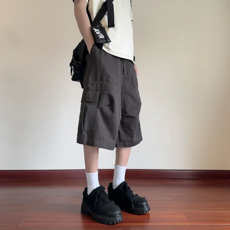 RICE NINE TEN Casual Shorts Unisex-2