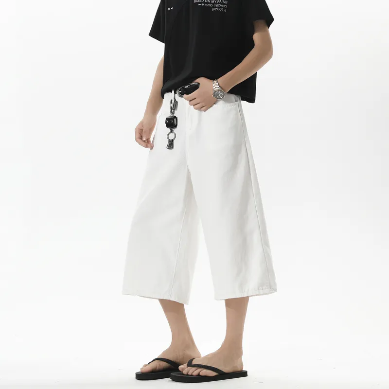 RICE NINE TEN Denim Shorts Unisex-2
