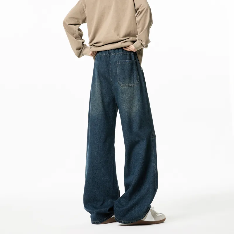 RICE NINE TEN Jeans Unisex Dark Blue-3