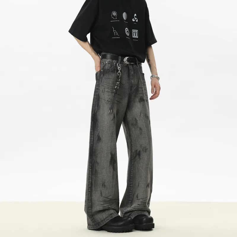 RICE NINE TEN Jeans Unisex Wasteland Gray-3