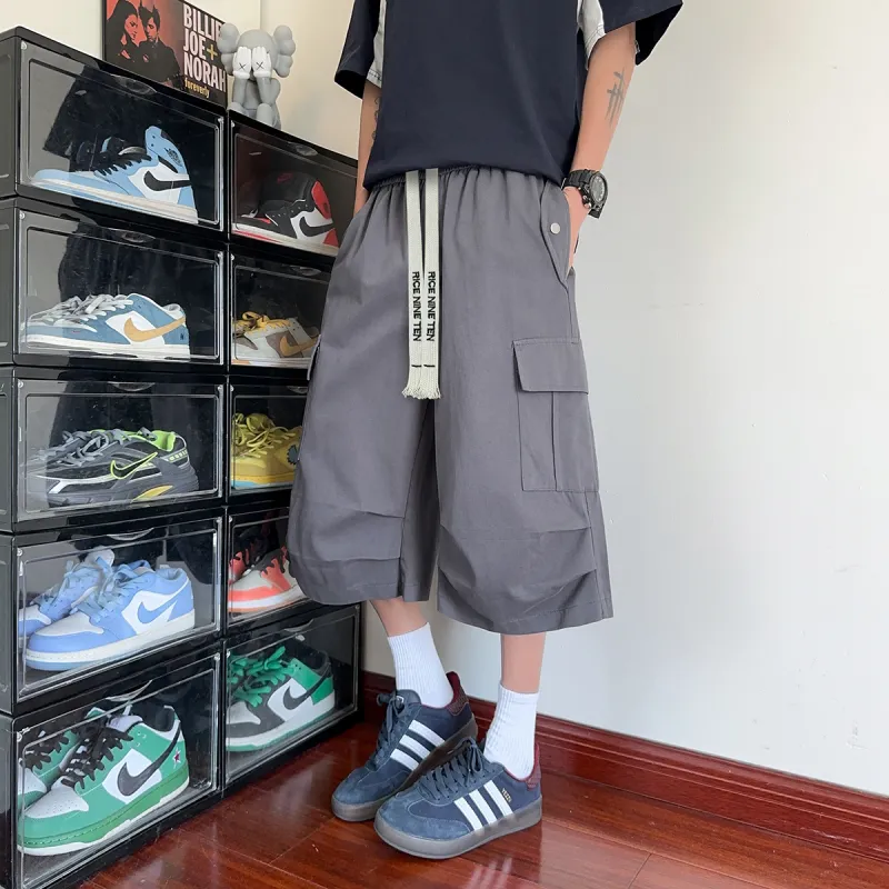 RICE NINE TEN Casual Shorts Unisex-5