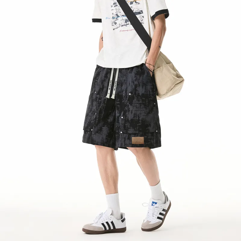 RICE NINE TEN Casual Shorts Unisex-9
