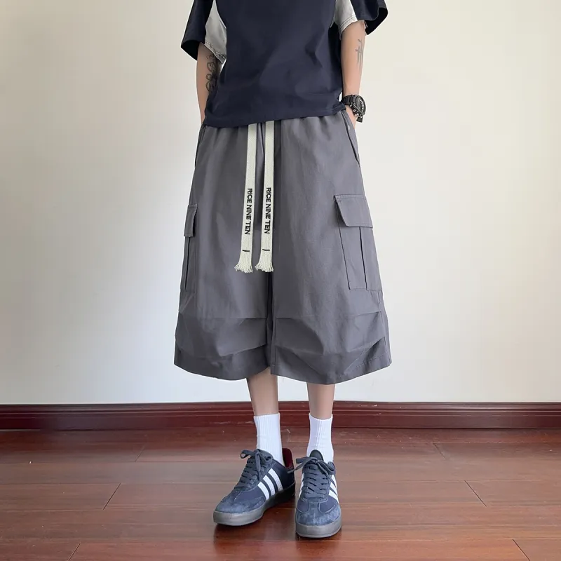 RICE NINE TEN Casual Shorts Unisex-6