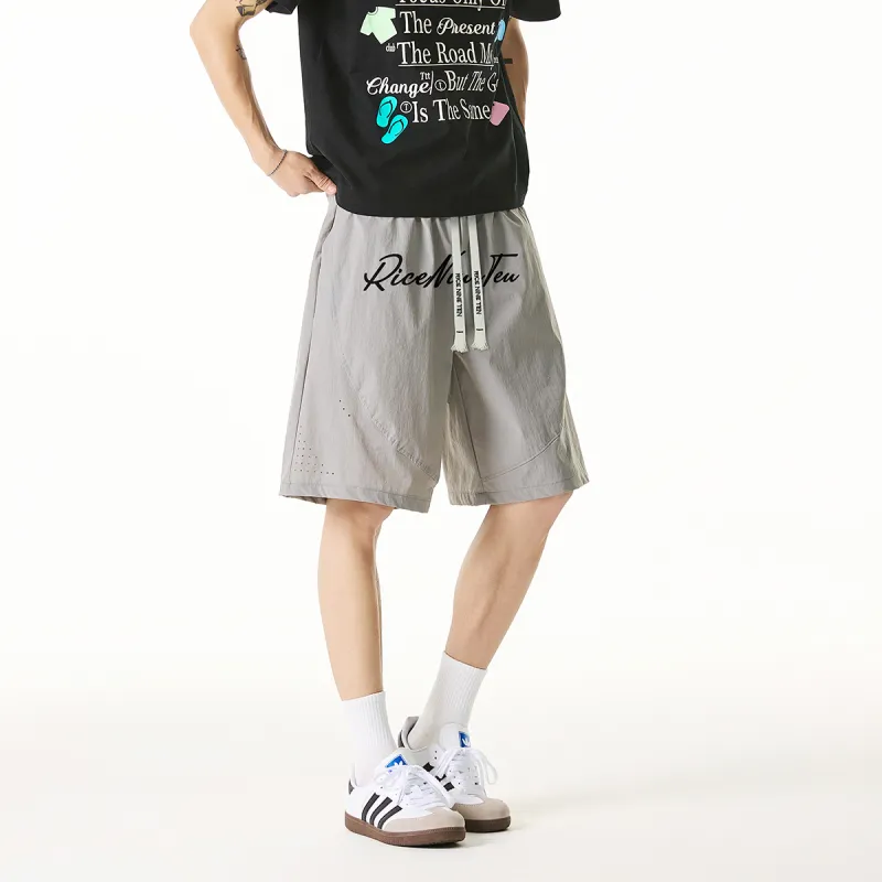 RICE NINE TEN Casual Shorts Unisex-10