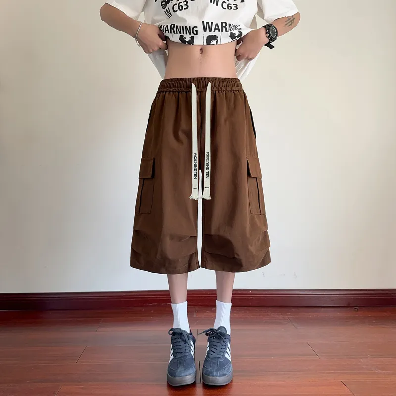 RICE NINE TEN Casual Shorts Unisex-11