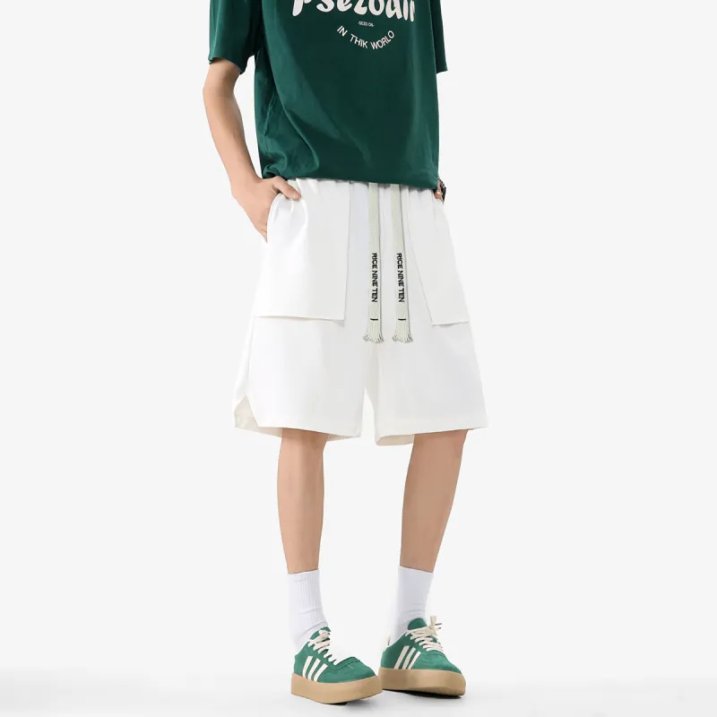 RICE NINE TEN Casual Shorts Unisex-4