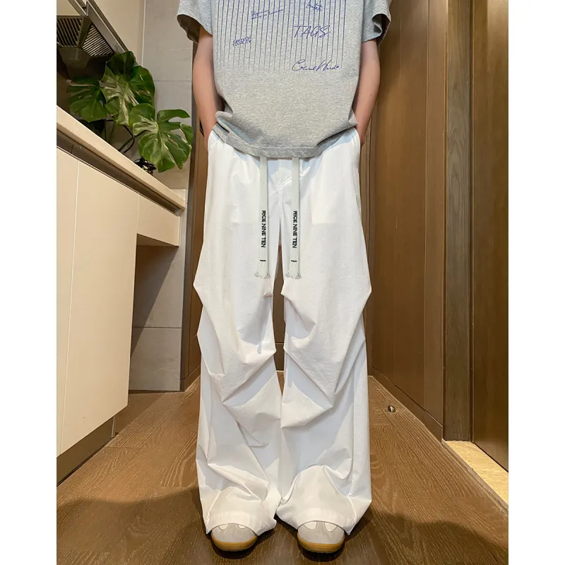 RICE NINE TEN Casual Pants Unisex-1