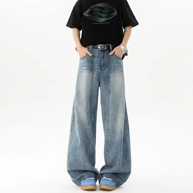RICE NINE TEN Jeans Unisex Blue-2