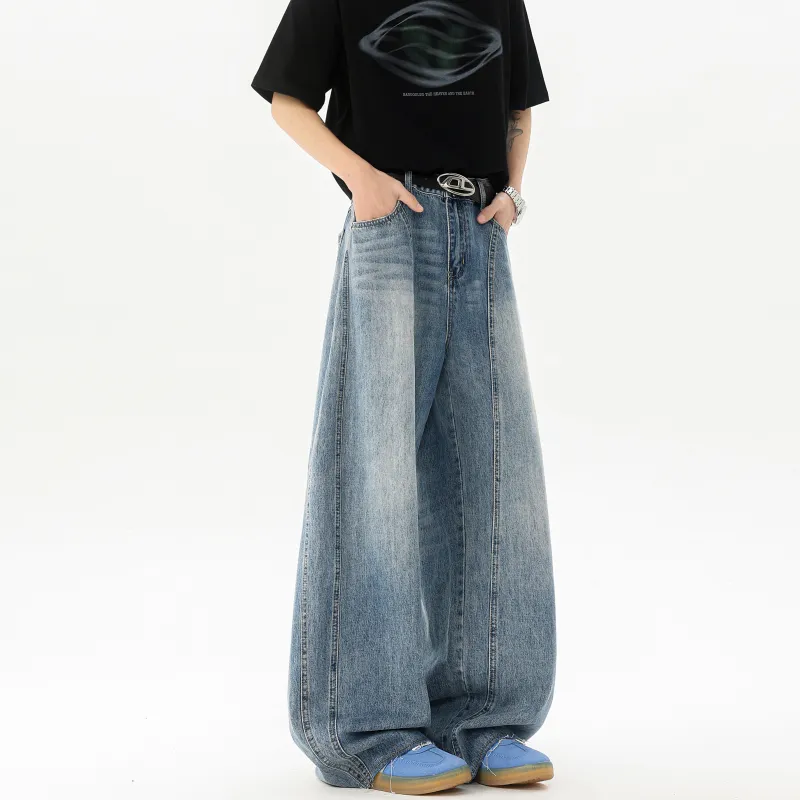 RICE NINE TEN Jeans Unisex Blue-1