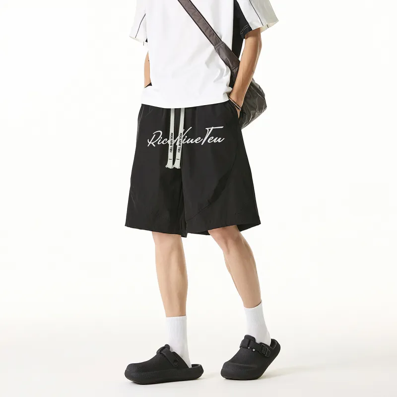 RICE NINE TEN Casual Shorts Unisex-2