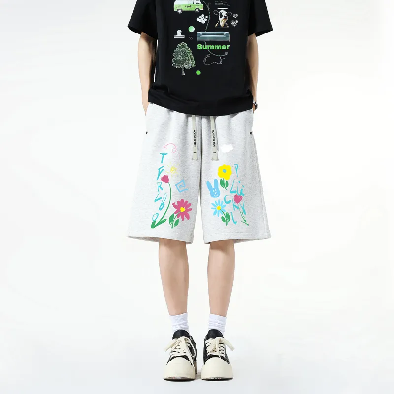 RICE NINE TEN Casual Shorts Unisex-17