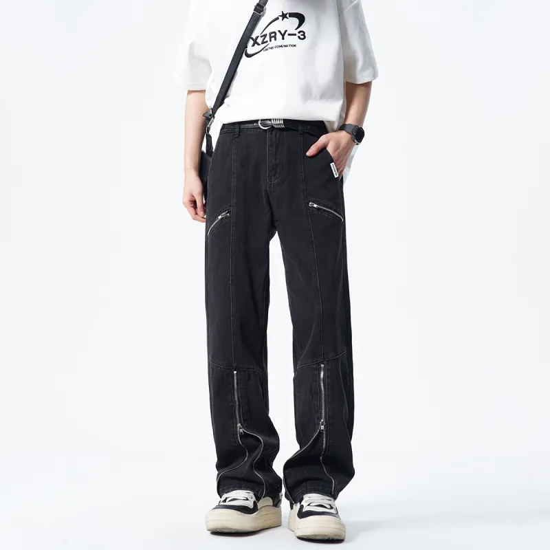RICE NINE TEN Jeans Unisex Black-2