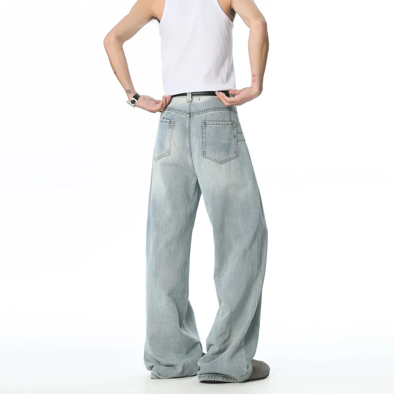 RICE NINE TEN Jeans Unisex Blue-1