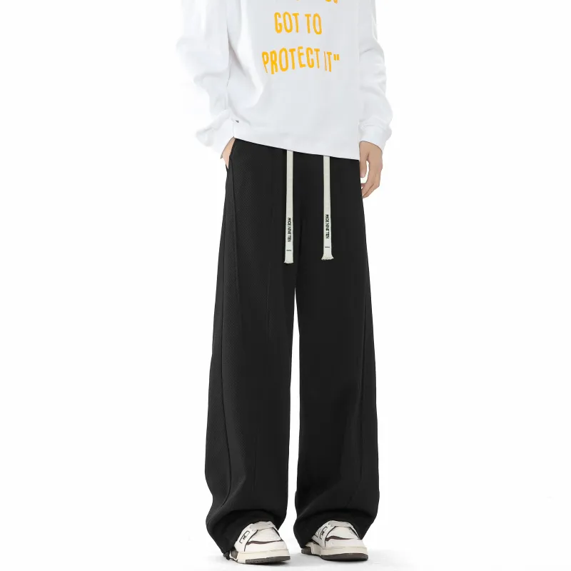 RICE NINE TEN Knitted Sweatpants Unisex-4