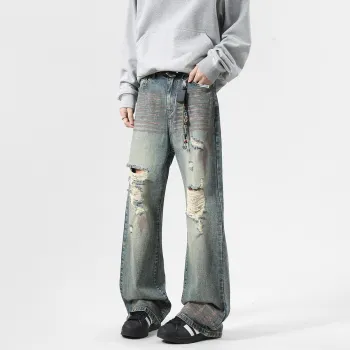 RICE NINE TEN Jeans Unisex Vintage Blue
