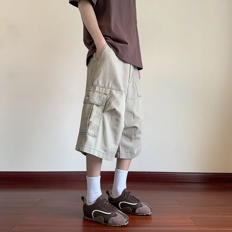 RICE NINE TEN Casual Shorts Unisex-6