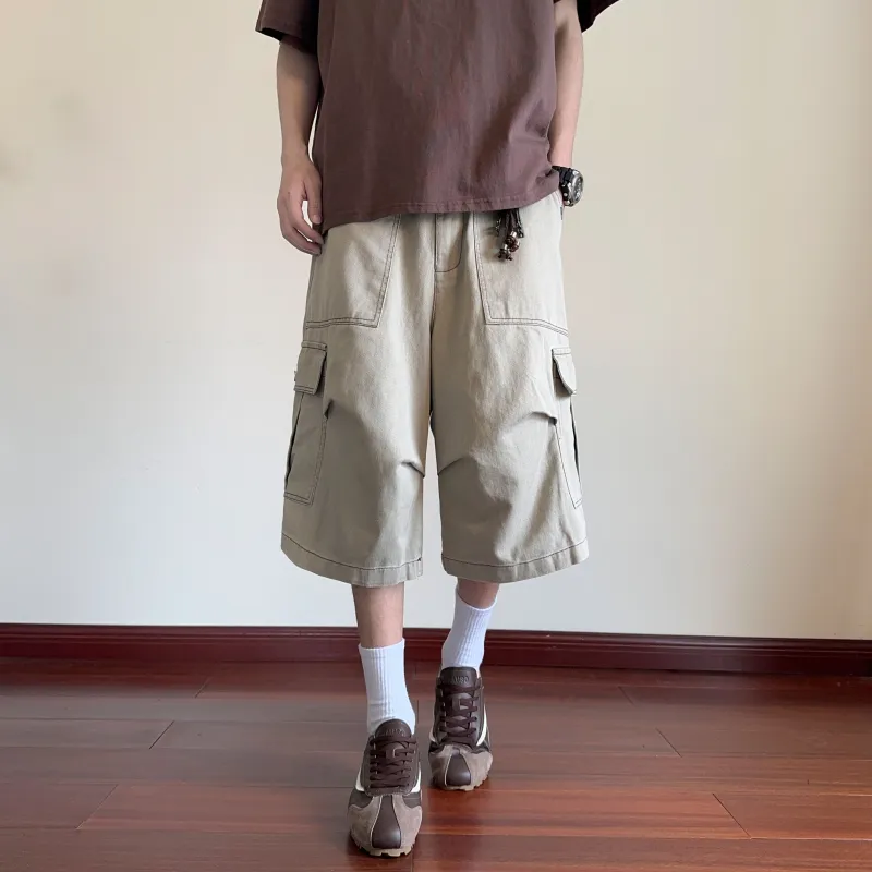 RICE NINE TEN Casual Shorts Unisex-5
