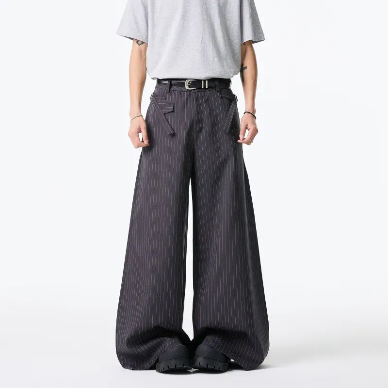 RICE NINE TEN Suit Trouser Unisex Gray-2