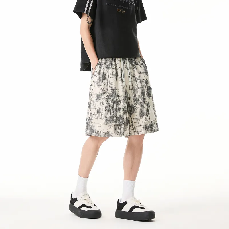 RICE NINE TEN Casual Shorts Unisex-4