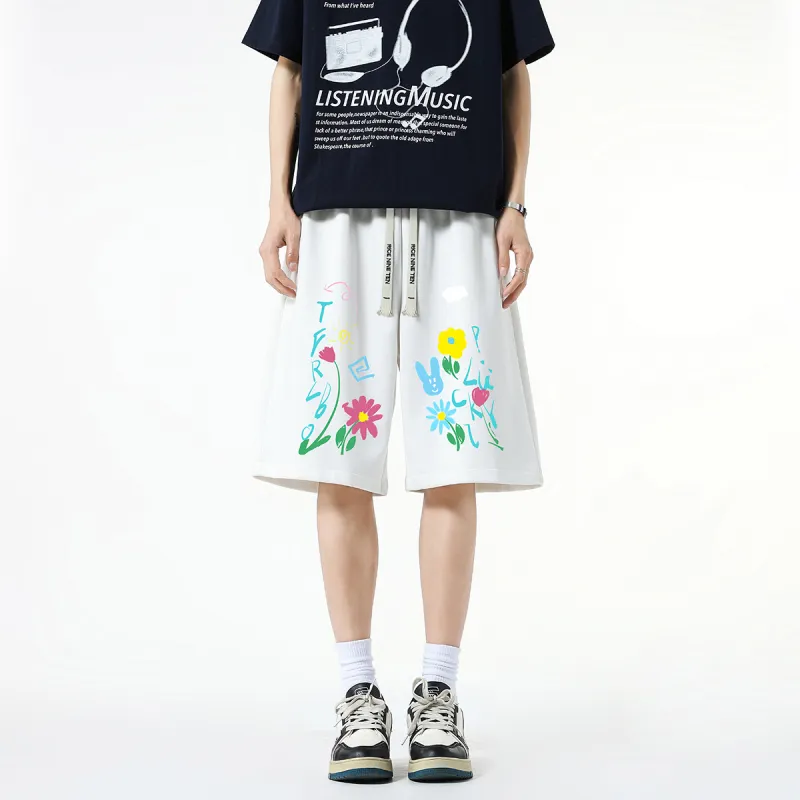 RICE NINE TEN Casual Shorts Unisex-13
