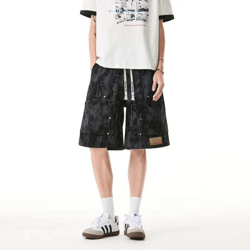 RICE NINE TEN Casual Shorts Unisex-10