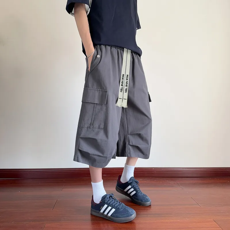 RICE NINE TEN Casual Shorts Unisex-7