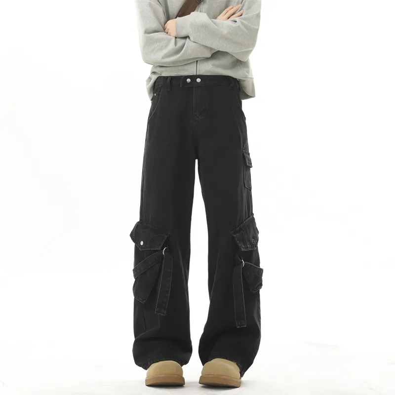 RICE NINE TEN Jeans Unisex Black-0