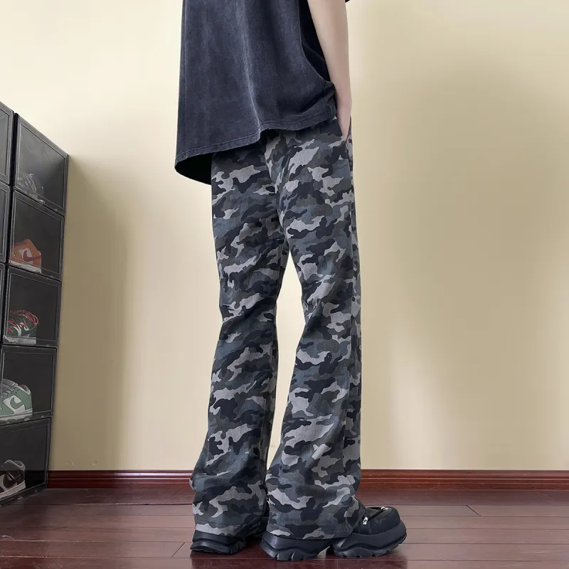 RICE NINE TEN Casual Pants Unisex Camouflage-4