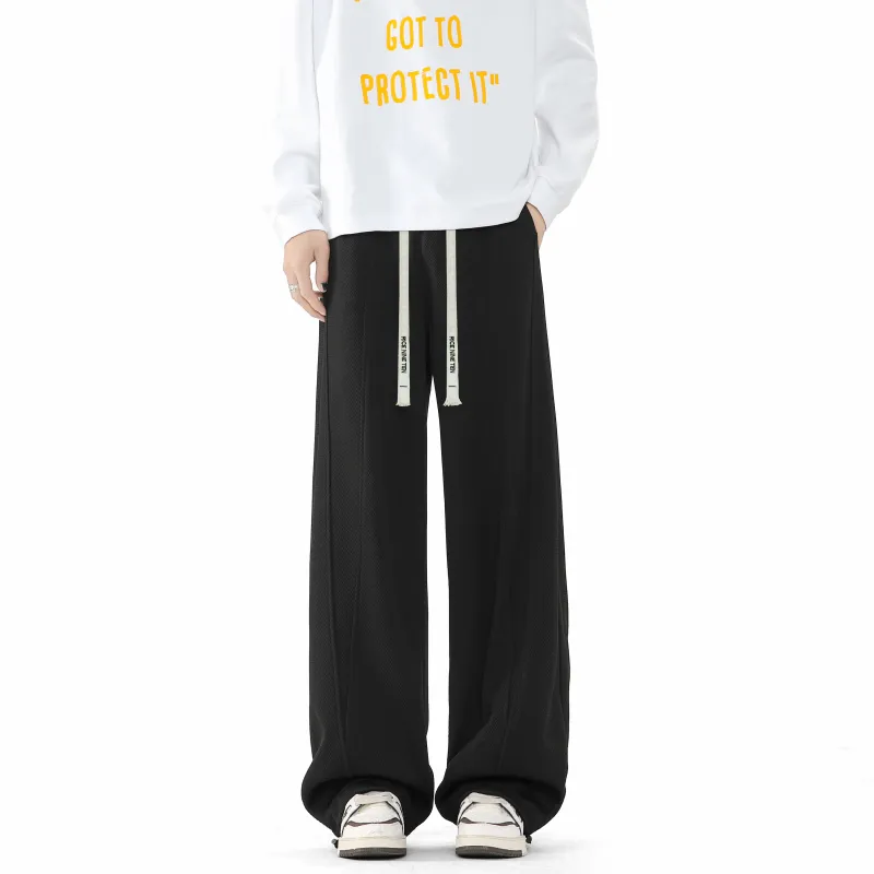 RICE NINE TEN Knitted Sweatpants Unisex-2