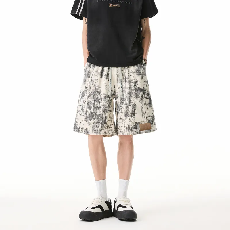 RICE NINE TEN Casual Shorts Unisex-3
