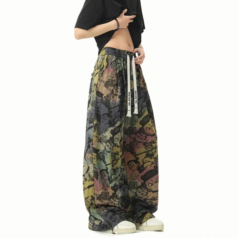 RICE NINE TEN Casual Pants Unisex-3